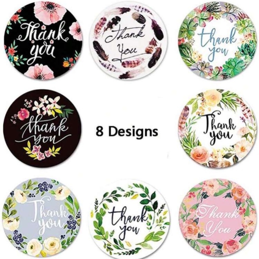💜 2/$20 💜 THANK YOU stickers… perfect for your small business! 500 stickers!!!